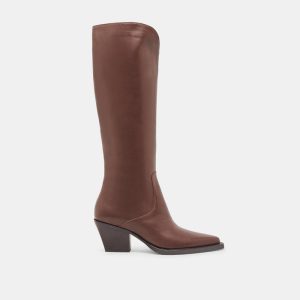 Raj Boots Chocolate Leather