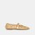 GOLD WOVEN LEATHER