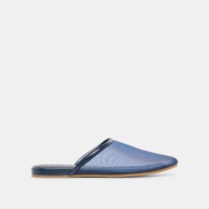 Geni Flats Navy Mesh