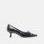 MIDNIGHT CRINKLE PATENT LEATHER