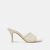 WHITE YELLOW FLORAL MESH