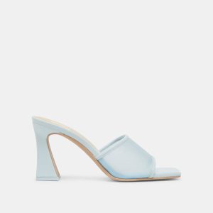Narda Heels Ice Blue Mesh
