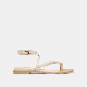 Tyrice Sandals Bone Leather
