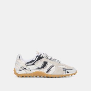 Myles Sneakers Silver Multi Leather