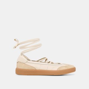 Nyomie Sneakers Ivory Multi Leather